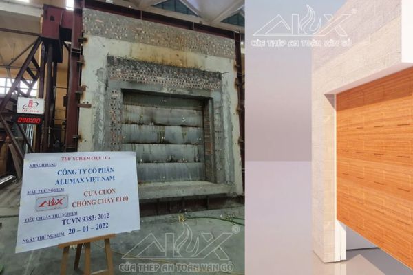 Cửa cuốn chống cháy Alux