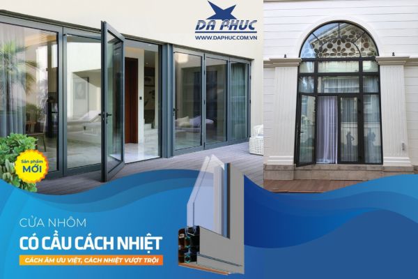 Cửa nhôm cầu cách nhiệt Đa Phúc