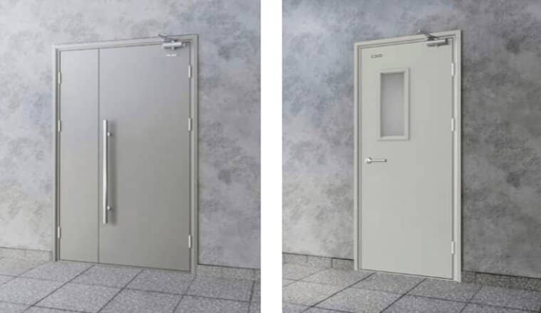 Tiêu chí sản xuất cửa thép chống cháy phổ biến