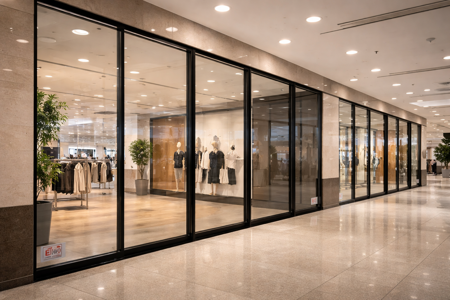 Vách kính chống cháy 60 phút